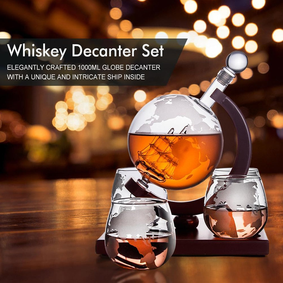 Wine Whisky Plus glass whiskey decanter crystal glass dispenser art glassware 2022 Free Shipping!