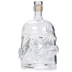 Open image in slideshow, WineWhiskeyPlus Storm Trooper Helmet Whiskey Decanter Accessories FREE SHIPPING!
